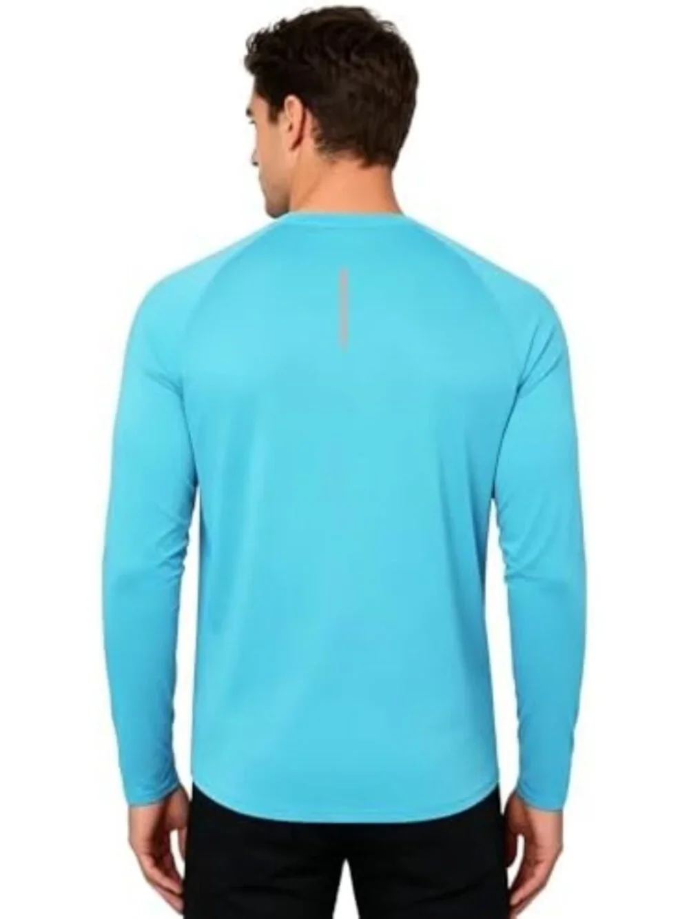 Men's UPF 50+ Long Sleeve Sun Protection Shirts - 3 Pack Rash Guard Set
